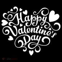Happy Valentines Day Shaped Heart Women's Hoodie thumb 2