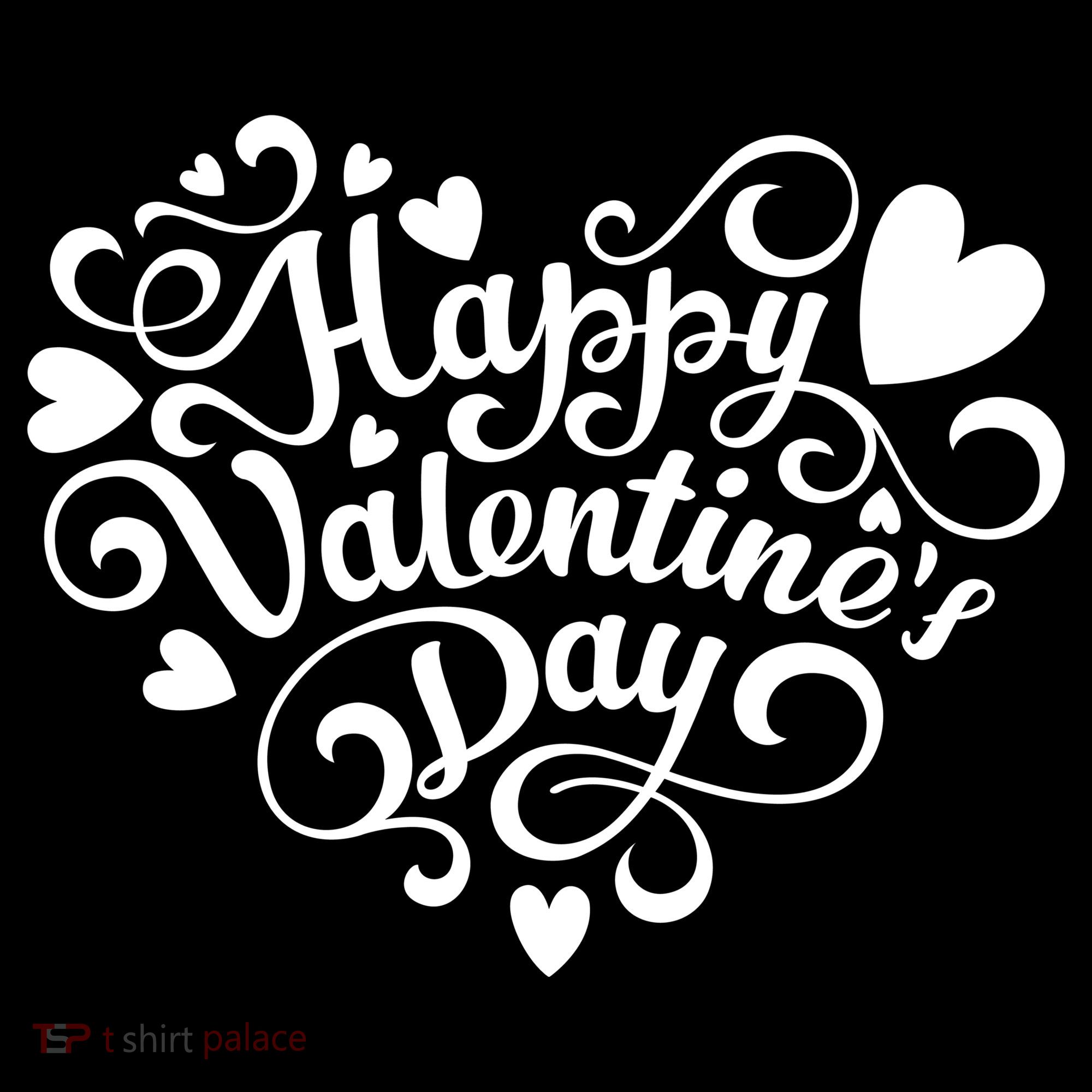 Happy Valentines Day Shaped Heart Women's Hoodie