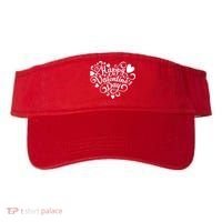 Happy Valentines Day Shaped Heart Visor thumb 0