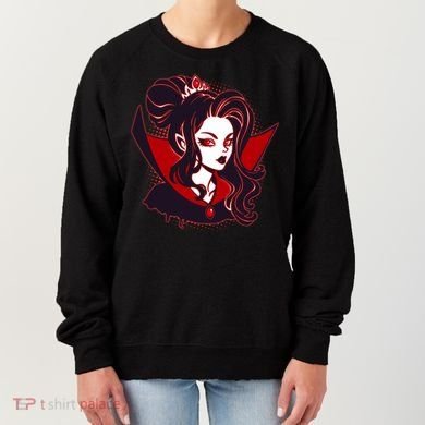 Halloween Dracula Vampire Princess Women's Sweatshirt