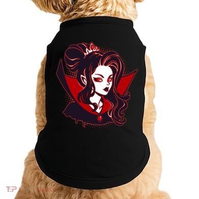 Halloween Dracula Vampire Princess Doggie Tank