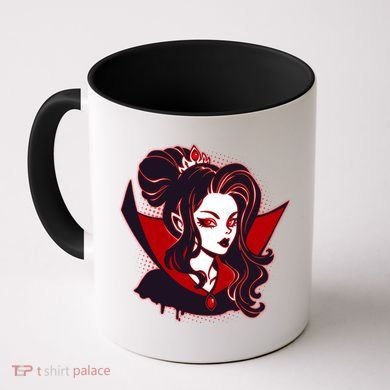 Halloween Dracula Vampire Princess Coffee Mug