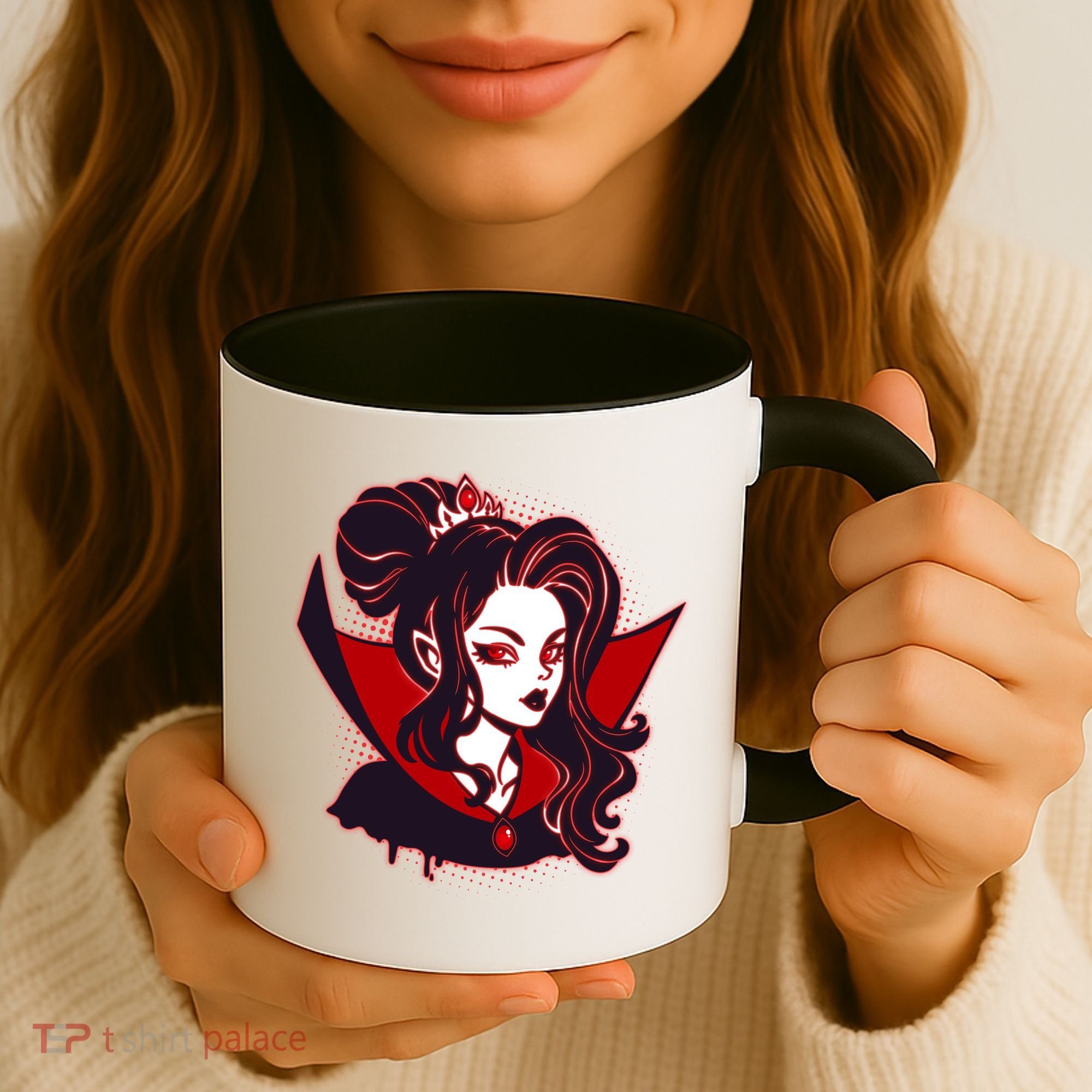 Halloween Dracula Vampire Princess Coffee Mug