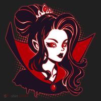 Halloween Dracula Vampire Princess Beanie thumb 2