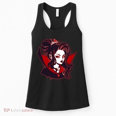 Halloween Dracula Vampire Princess Women's Tank Top