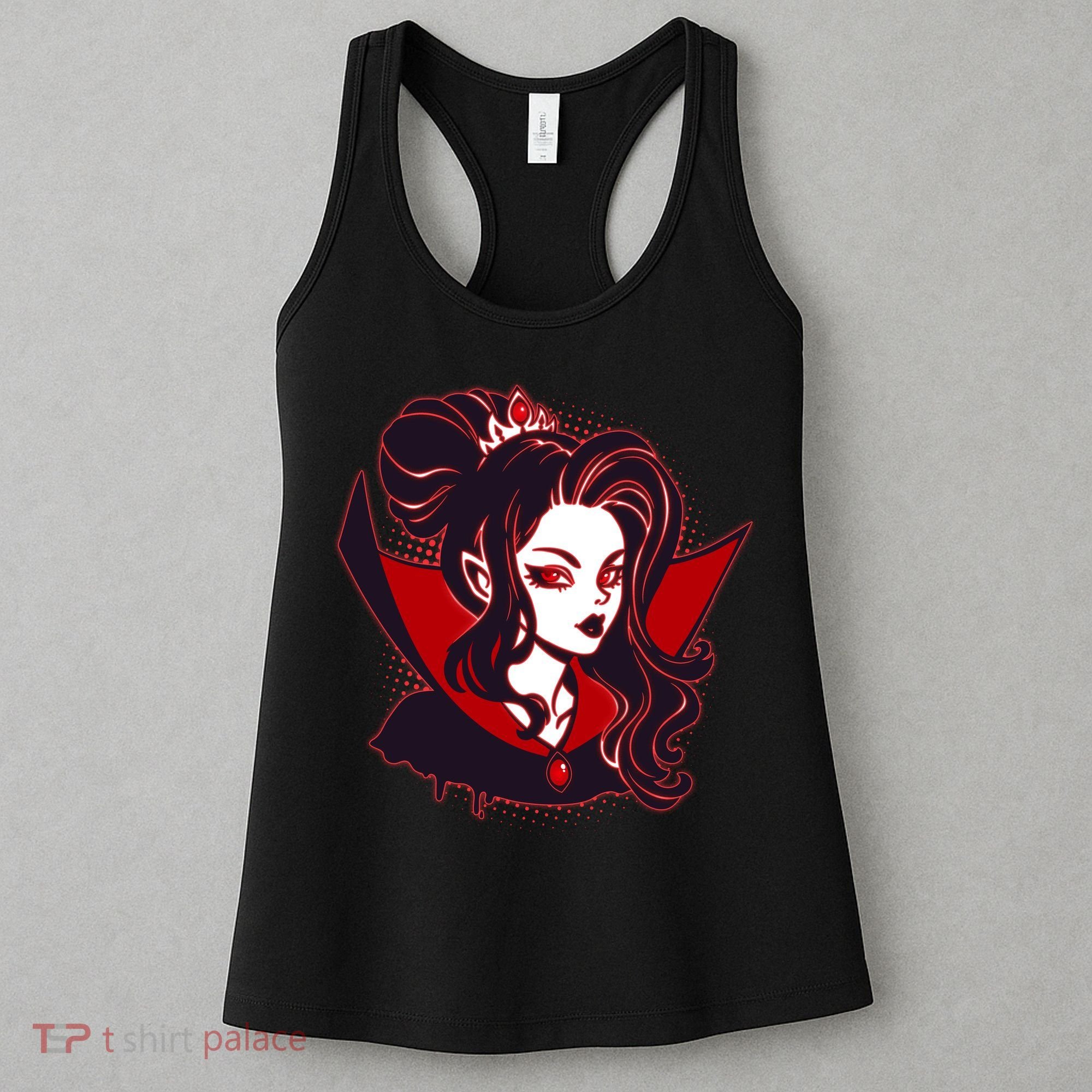 Halloween Dracula Vampire Princess Women's Tank Top