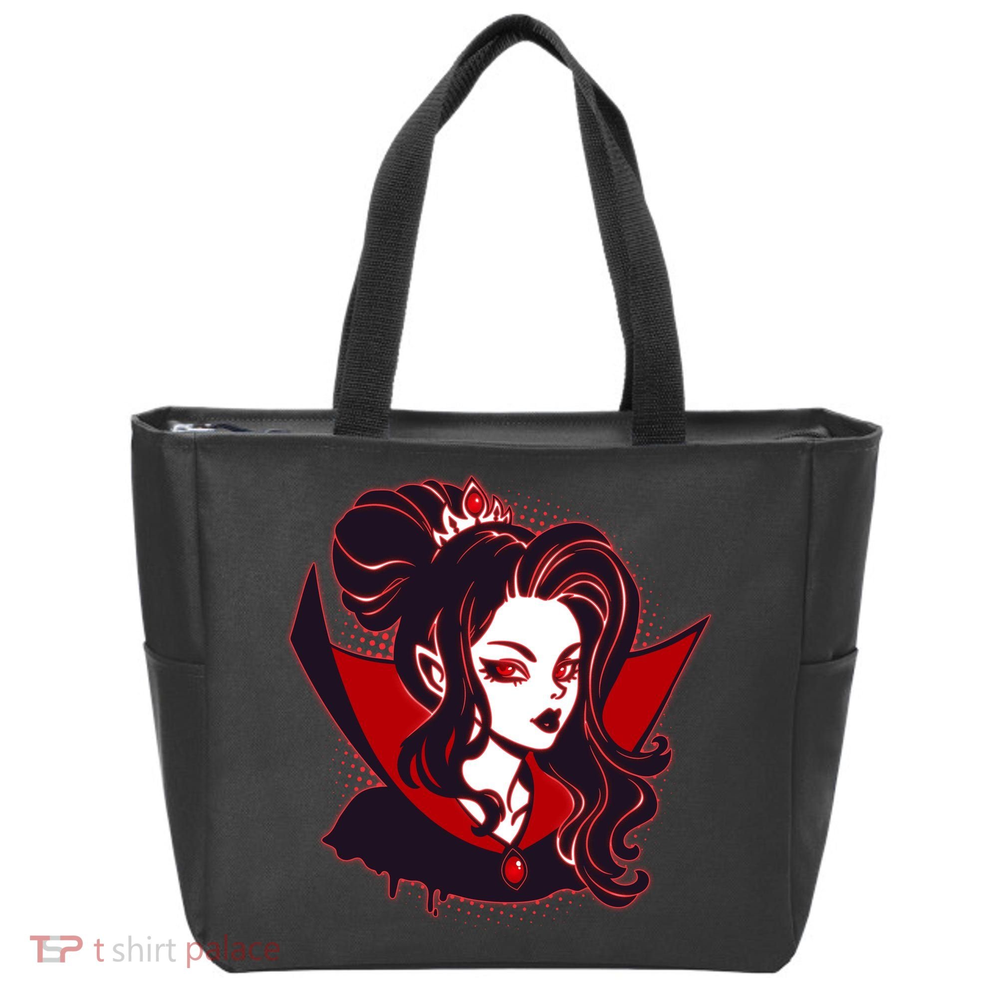 Halloween Dracula Vampire Princess Tote Bag