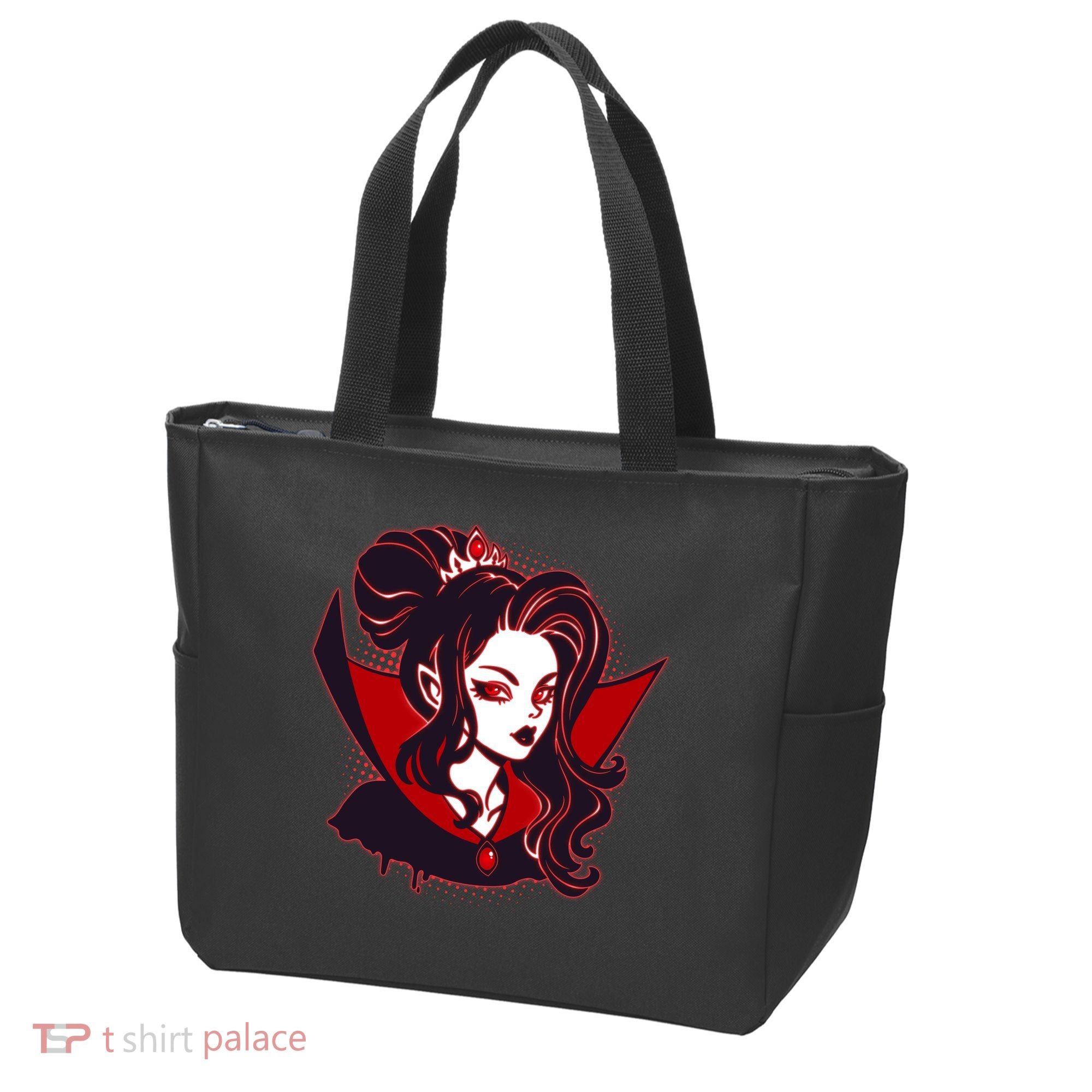 Halloween Dracula Vampire Princess Tote Bag