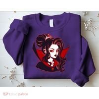 Halloween Dracula Vampire Princess Sweatshirt thumb 2