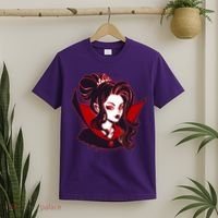 Halloween Dracula Vampire Princess T-Shirt thumb 2