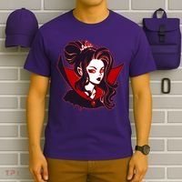 Halloween Dracula Vampire Princess T-Shirt thumb 6