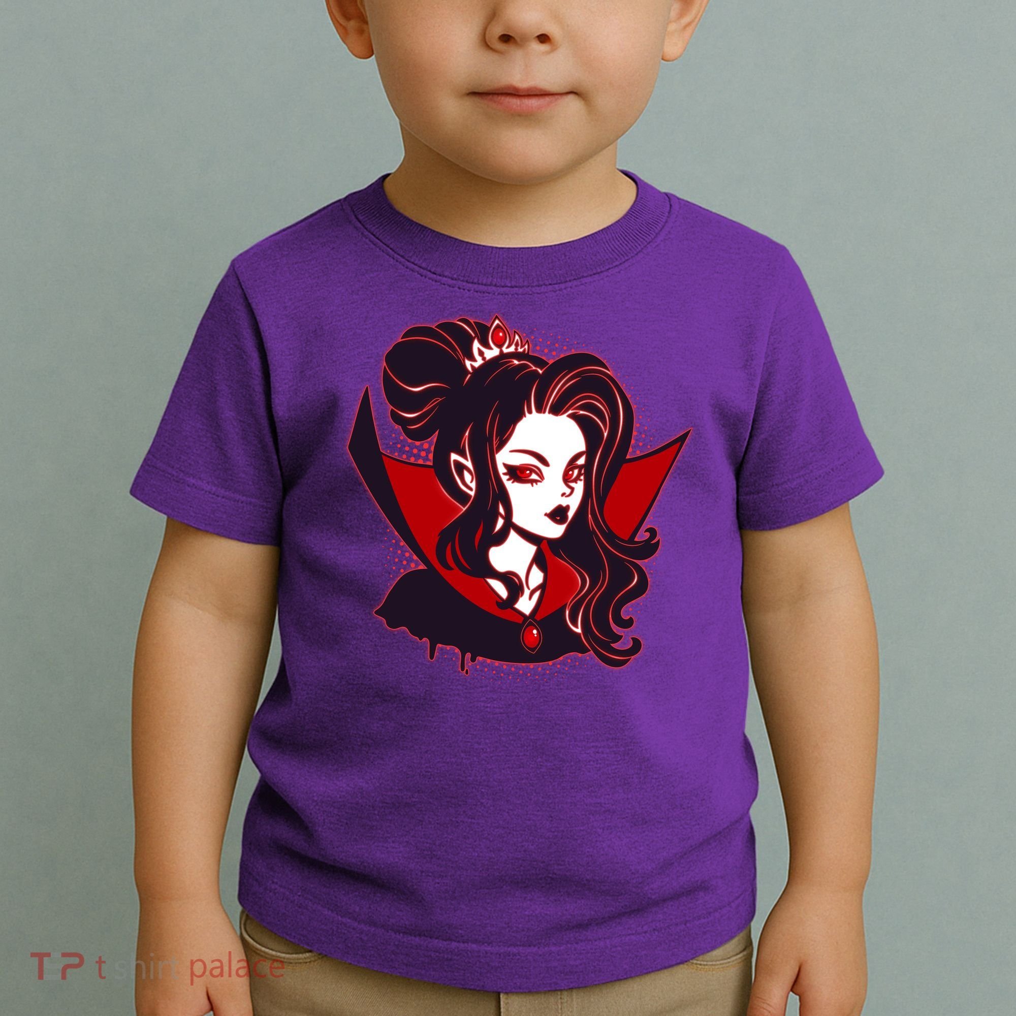 Halloween Dracula Vampire Princess Toddler T-Shirt