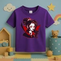 Halloween Dracula Vampire Princess Toddler T-Shirt thumb 3