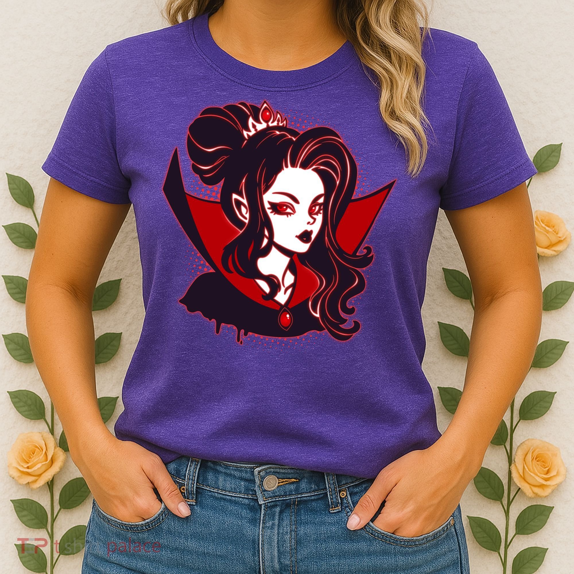 Halloween Dracula Vampire Princess Women's T-Shirt