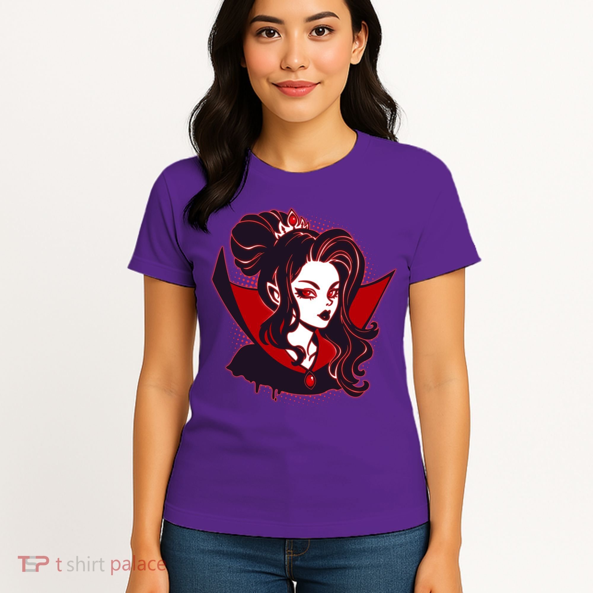 Halloween Dracula Vampire Princess Women's T-Shirt