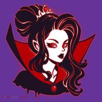 Halloween Dracula Vampire Princess Women's T-Shirt thumb 6