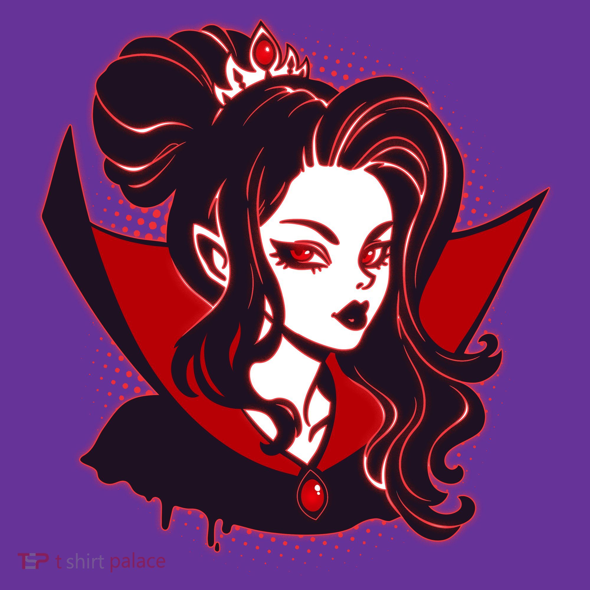 Halloween Dracula Vampire Princess Women's T-Shirt