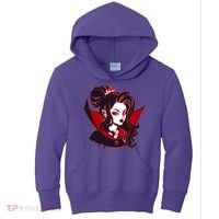 Halloween Dracula Vampire Princess Kids Hoodie thumb 0