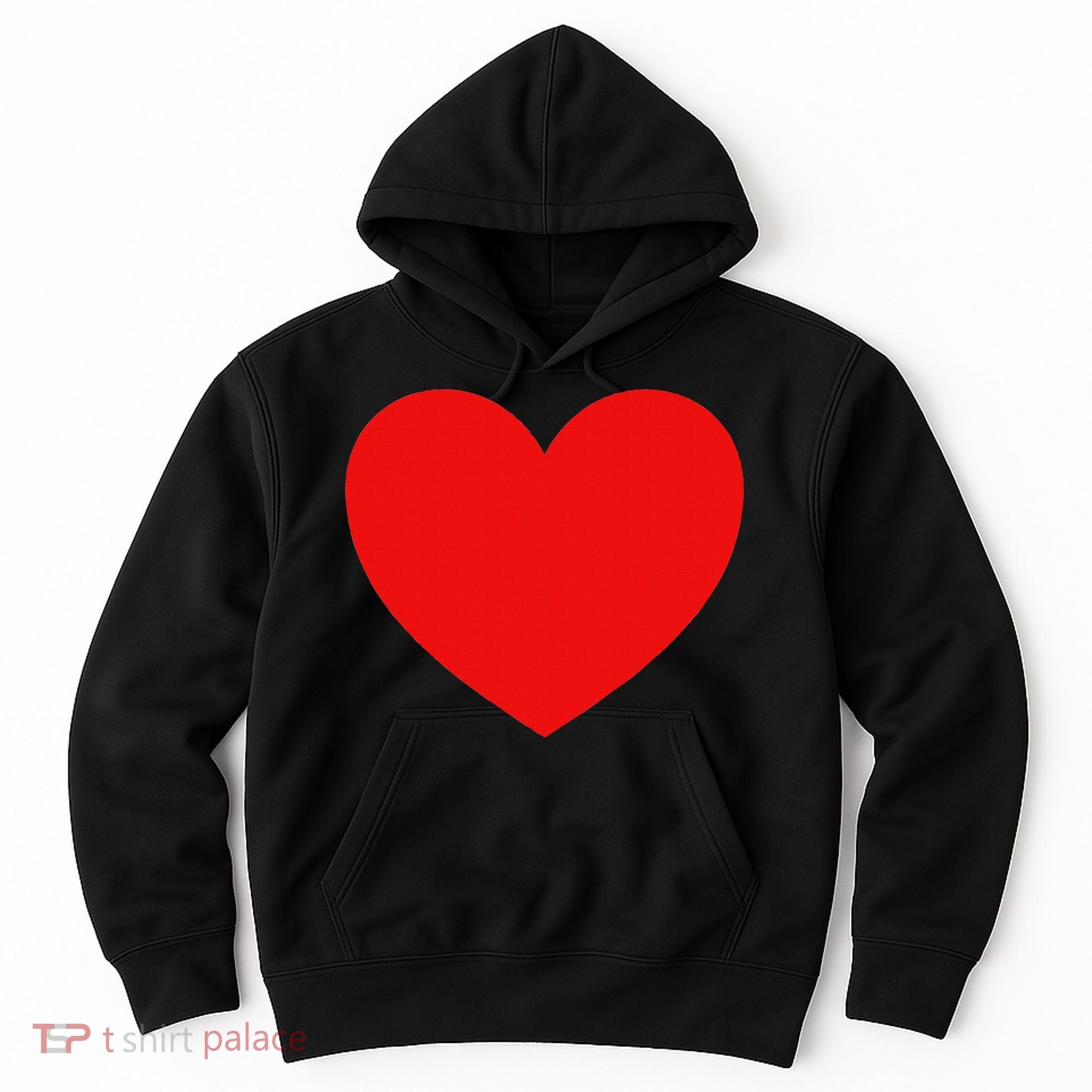 Heart Valentines Day Graphic Novelty Love Heart Hoodie