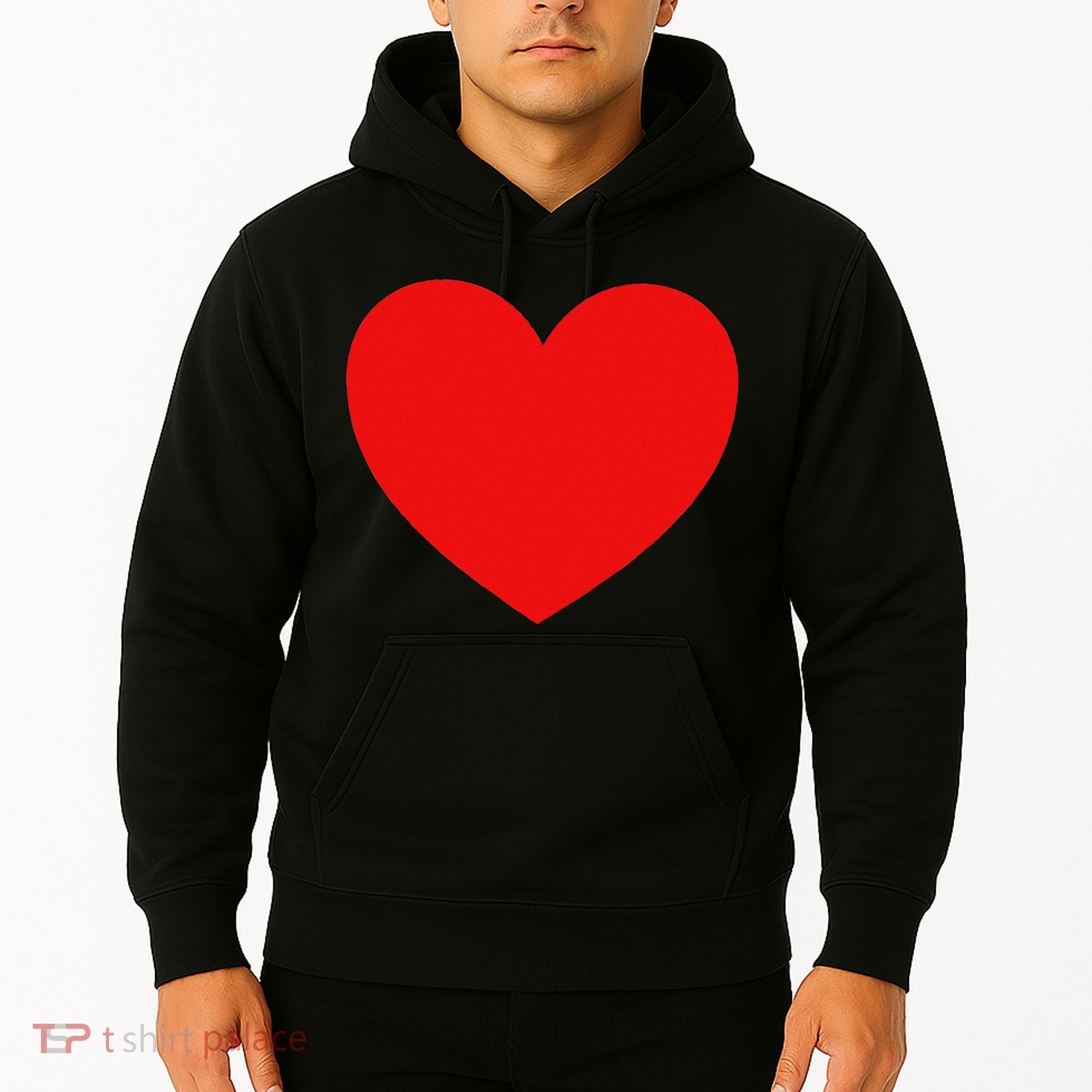 Heart Valentines Day Graphic Novelty Love Heart Hoodie