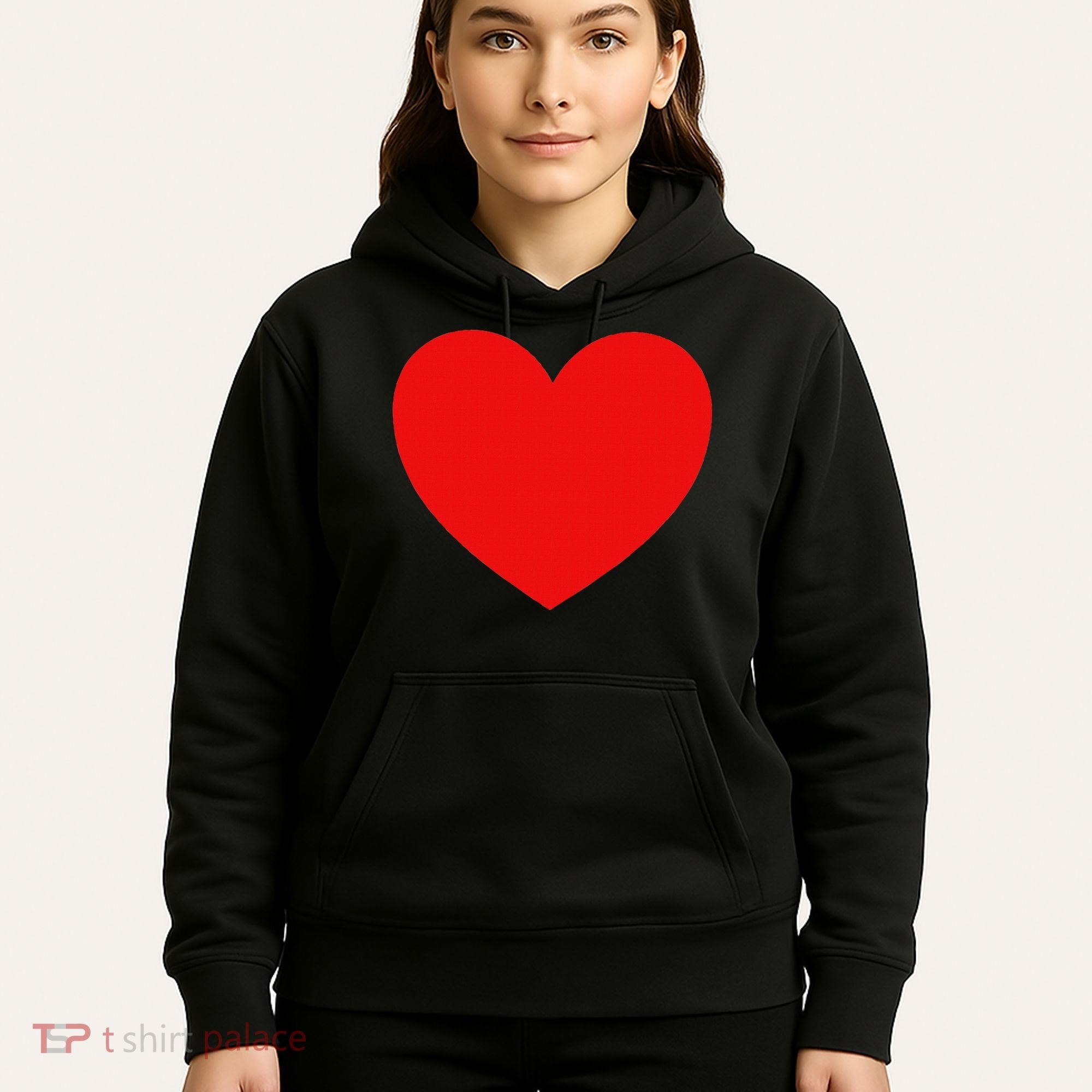 Heart Valentines Day Graphic Novelty Love Heart Hoodie