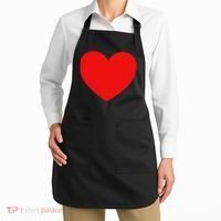 Heart Valentines Day Graphic Novelty Love Heart Apron thumb 2