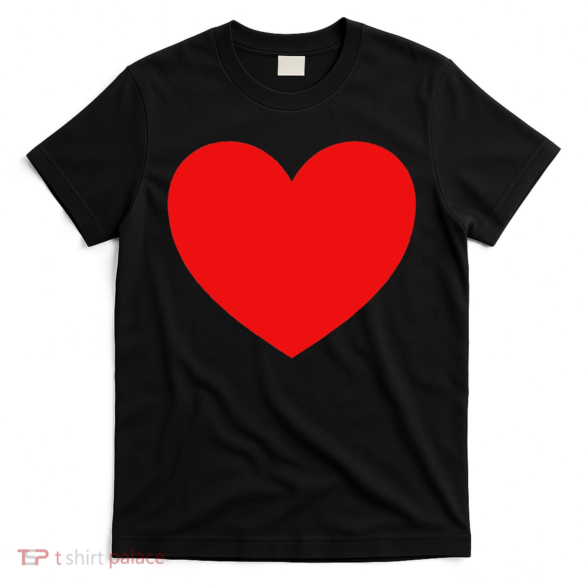 Heart Valentines Day Graphic Novelty Love Heart T-Shirt