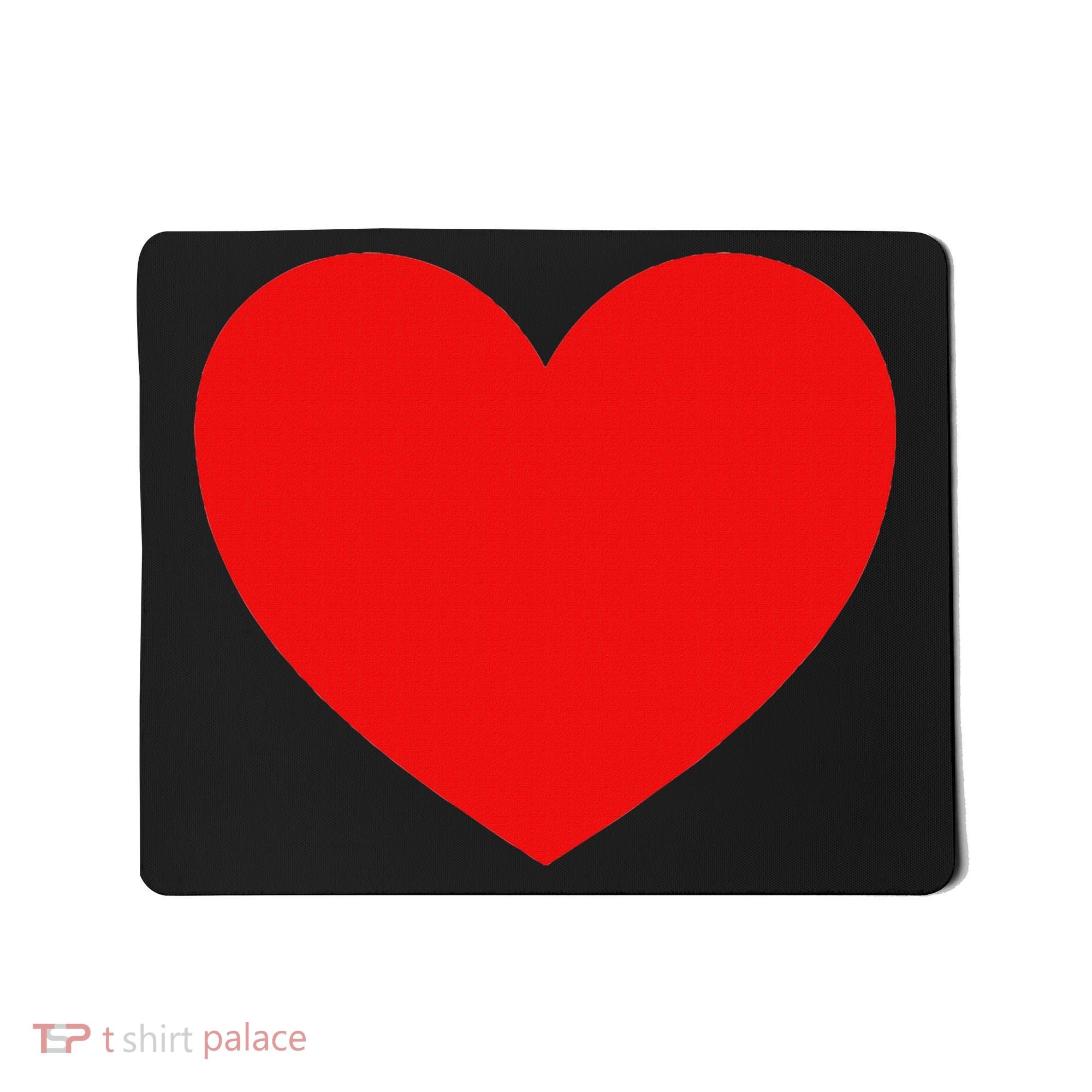 Heart Valentines Day Graphic Novelty Love Heart Mousepad