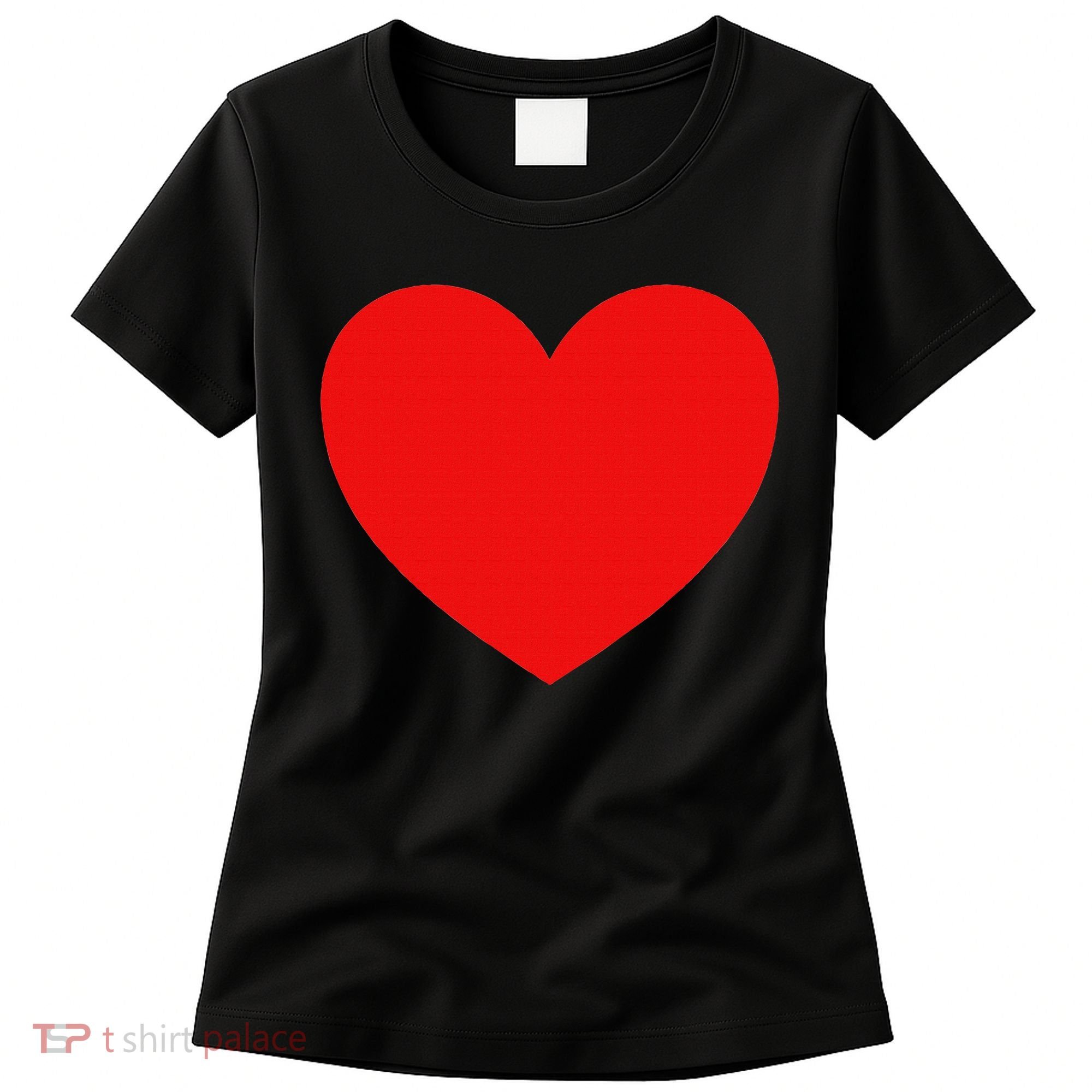 Heart Valentines Day Graphic Novelty Love Heart Women's T-Shirt