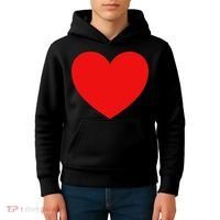 Heart Valentines Day Graphic Novelty Love Heart Kids Hoodie thumb 4