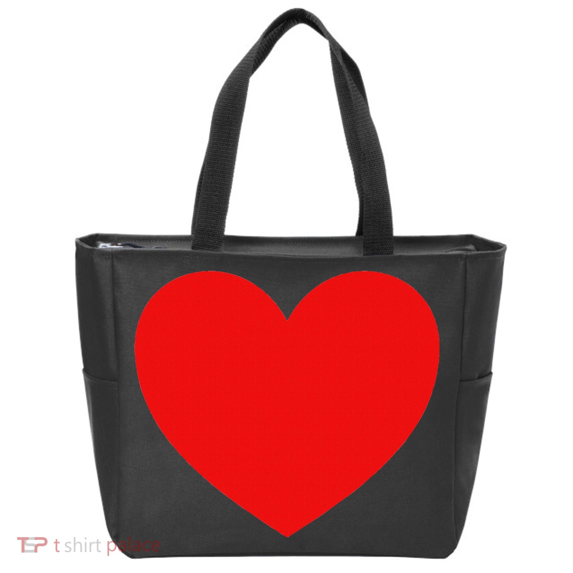 Heart Valentines Day Graphic Novelty Love Heart Tote Bag