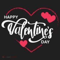 Happy Valentines Day Heart Cute Gift Women's Sweatshirt thumb 2