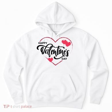 Happy Valentines Day Heart Cute Gift Hoodie