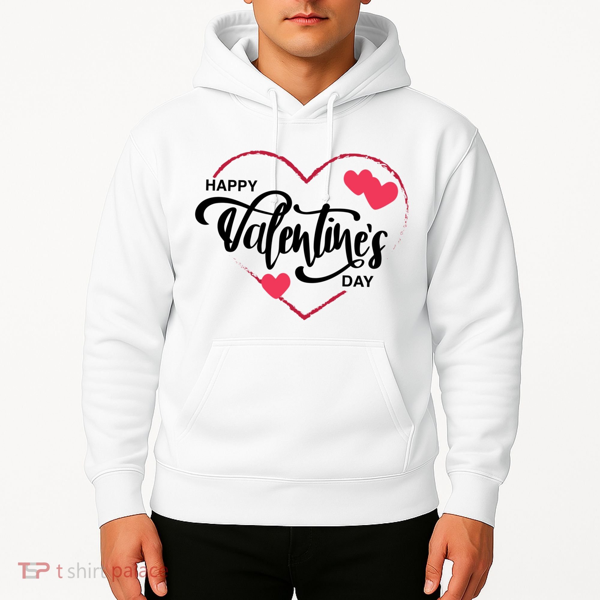 Happy Valentines Day Heart Cute Gift Hoodie