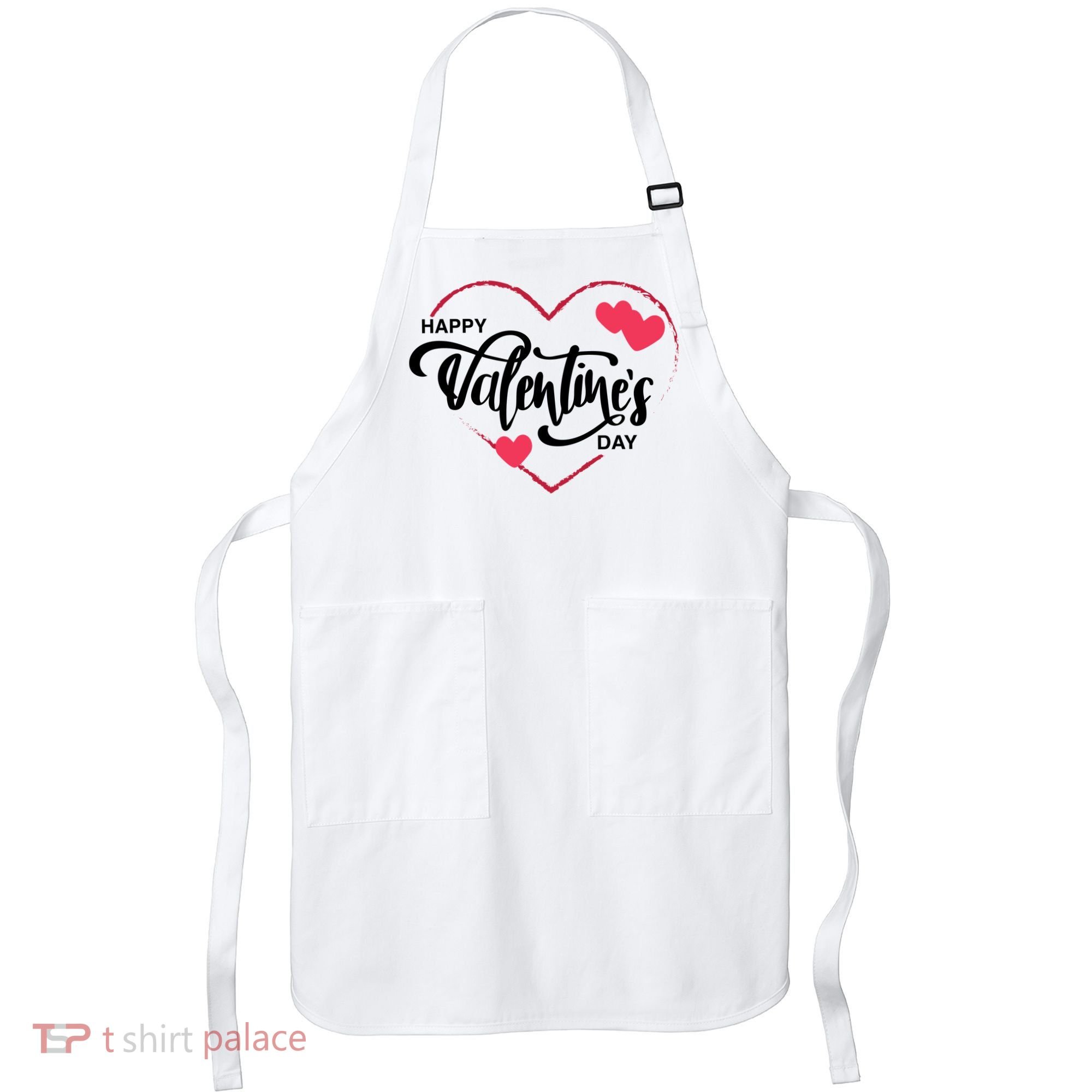 Happy Valentines Day Heart Cute Gift Apron