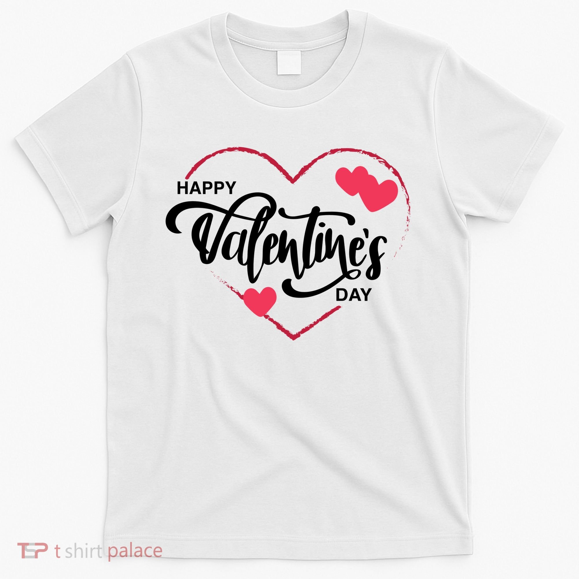 Happy Valentines Day Heart Cute Gift T-Shirt