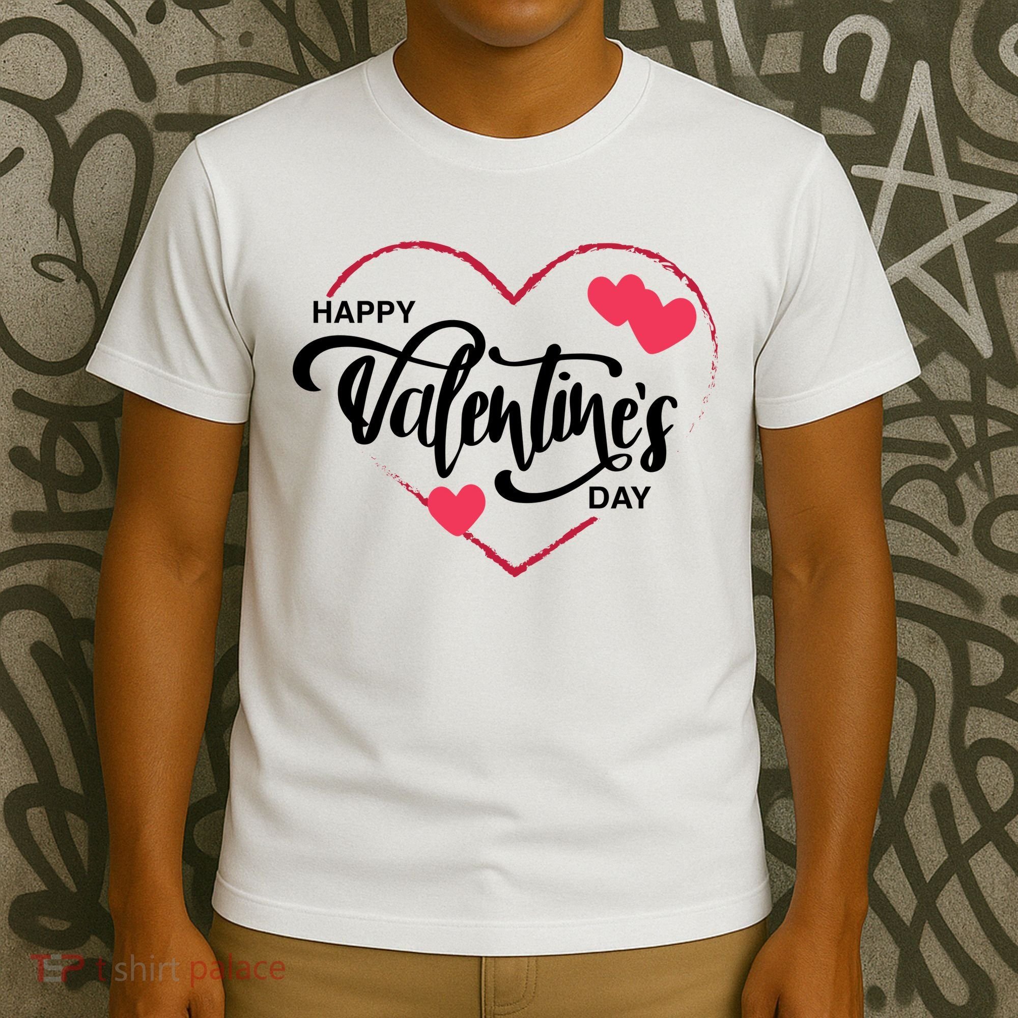 Happy Valentines Day Heart Cute Gift T-Shirt