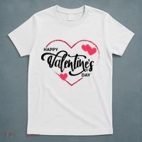 Happy Valentines Day Heart Cute Gift T-Shirt thumb 5