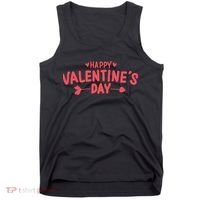 Happy Valentines Day Cute Holiday Gift Tank Top thumb 0