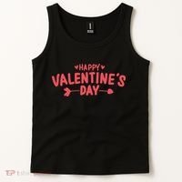 Happy Valentines Day Cute Holiday Gift Tank Top thumb 2
