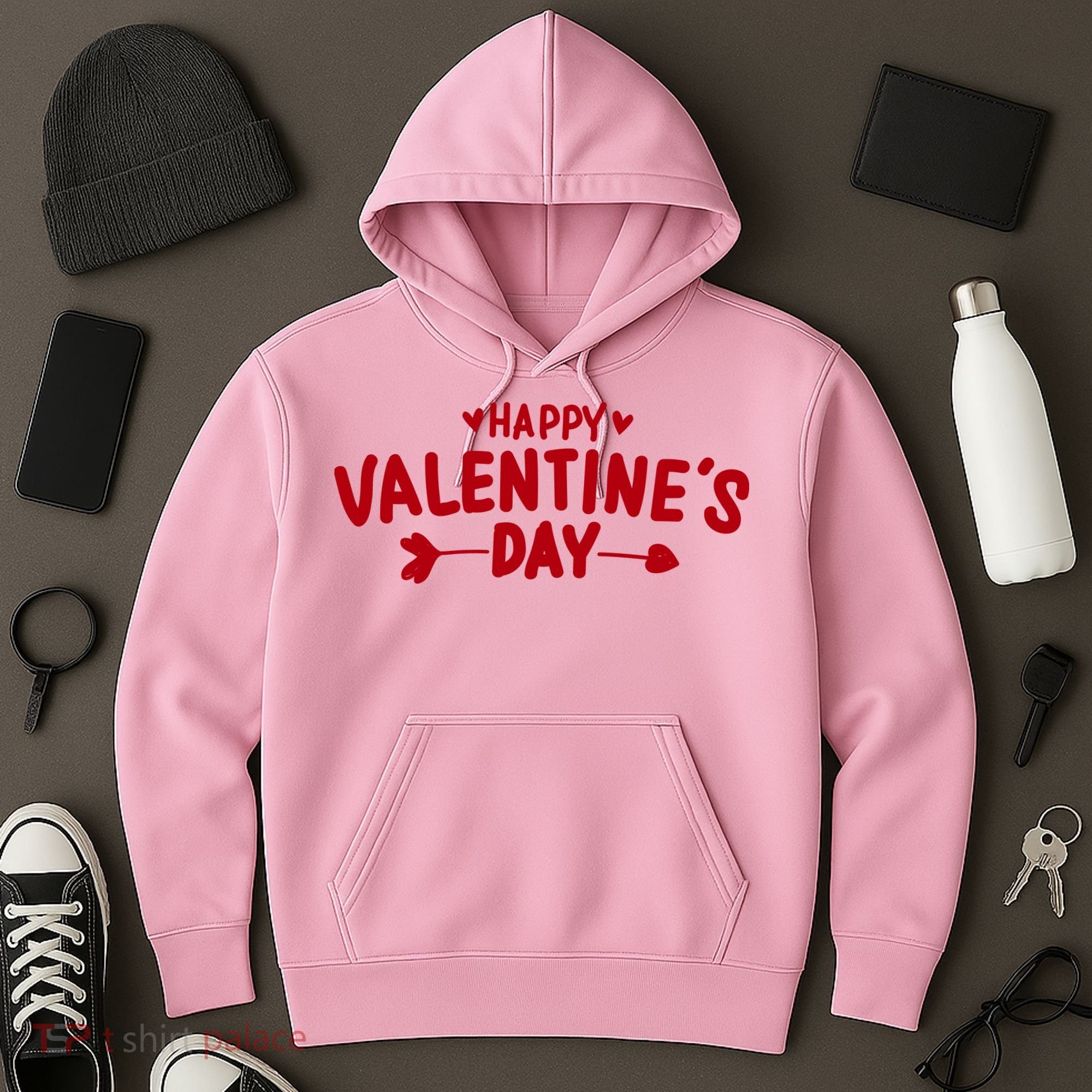Happy Valentines Day Cute Holiday Gift Hoodie