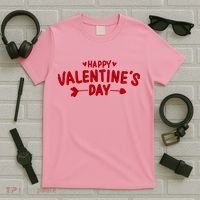 Happy Valentines Day Cute Holiday Gift T-Shirt thumb 5