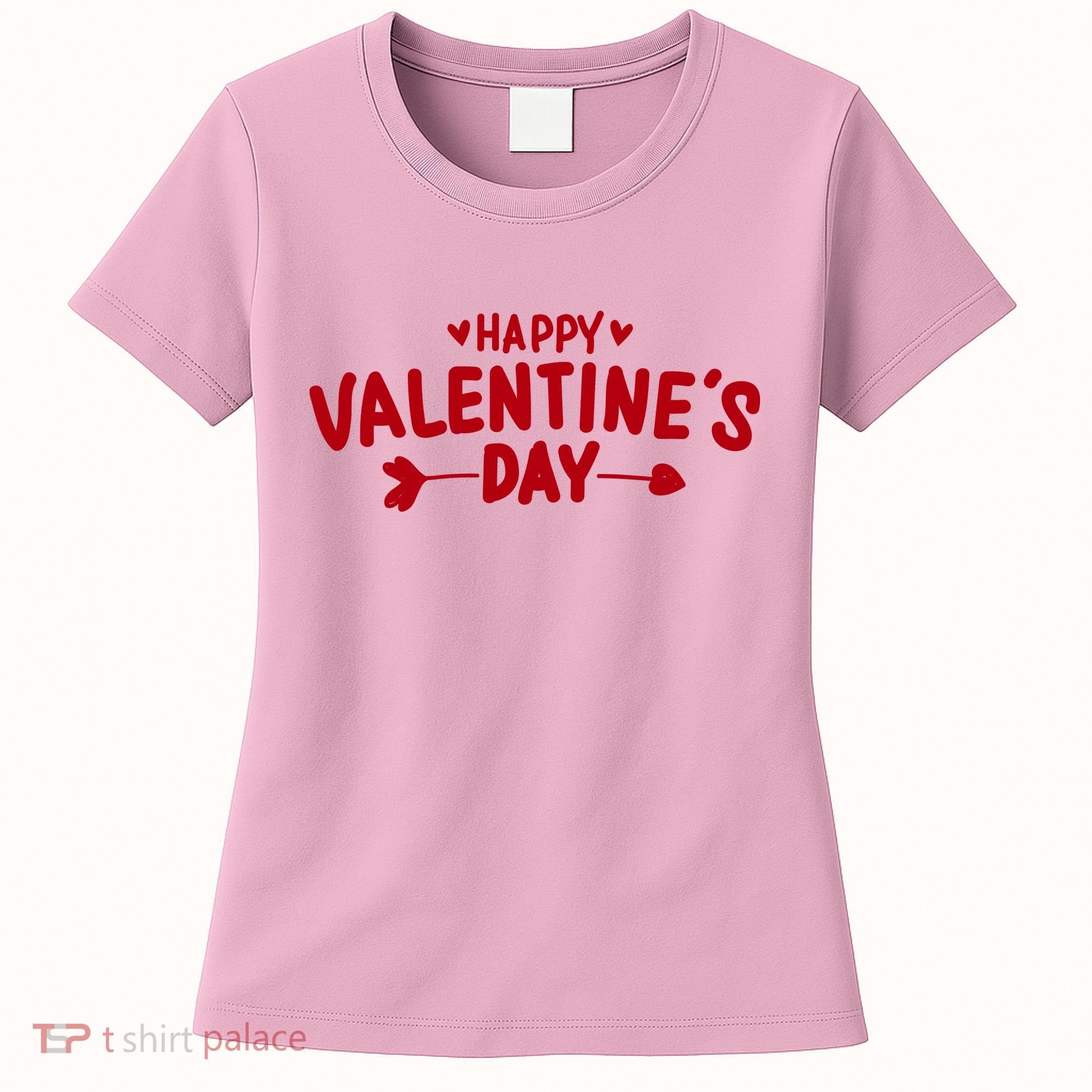 Happy Valentines Day Cute Holiday Gift Women's T-Shirt