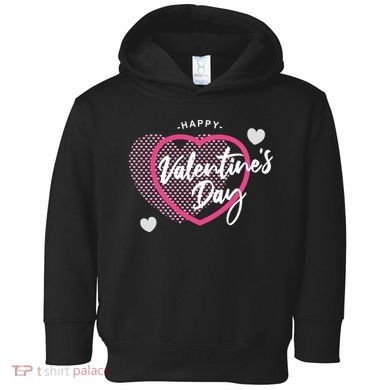 Happy Valentine's Day Toddler Hoodie