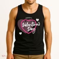Happy Valentine's Day Tank Top thumb 3