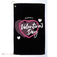Happy Valentine's Day Golf Towel thumb 0