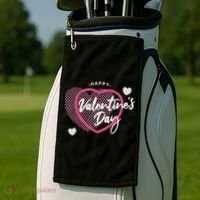 Happy Valentine's Day Golf Towel thumb 2