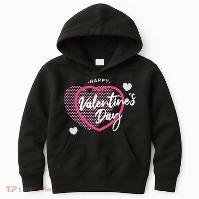 Happy Valentine's Day Kids Hoodie