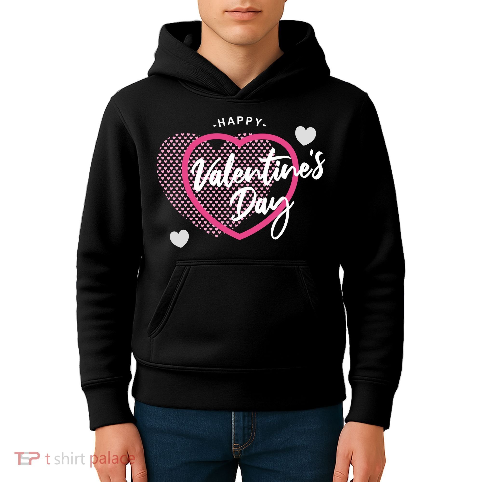 Happy Valentine's Day Kids Hoodie