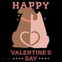 Happy Valentines Day Dog Tail Heart Coffee Mug thumb 5